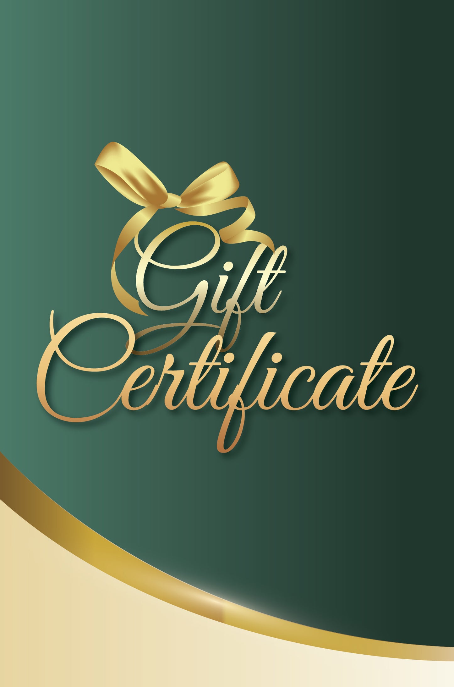 Emerald Spa & Bistro Gift Certificate