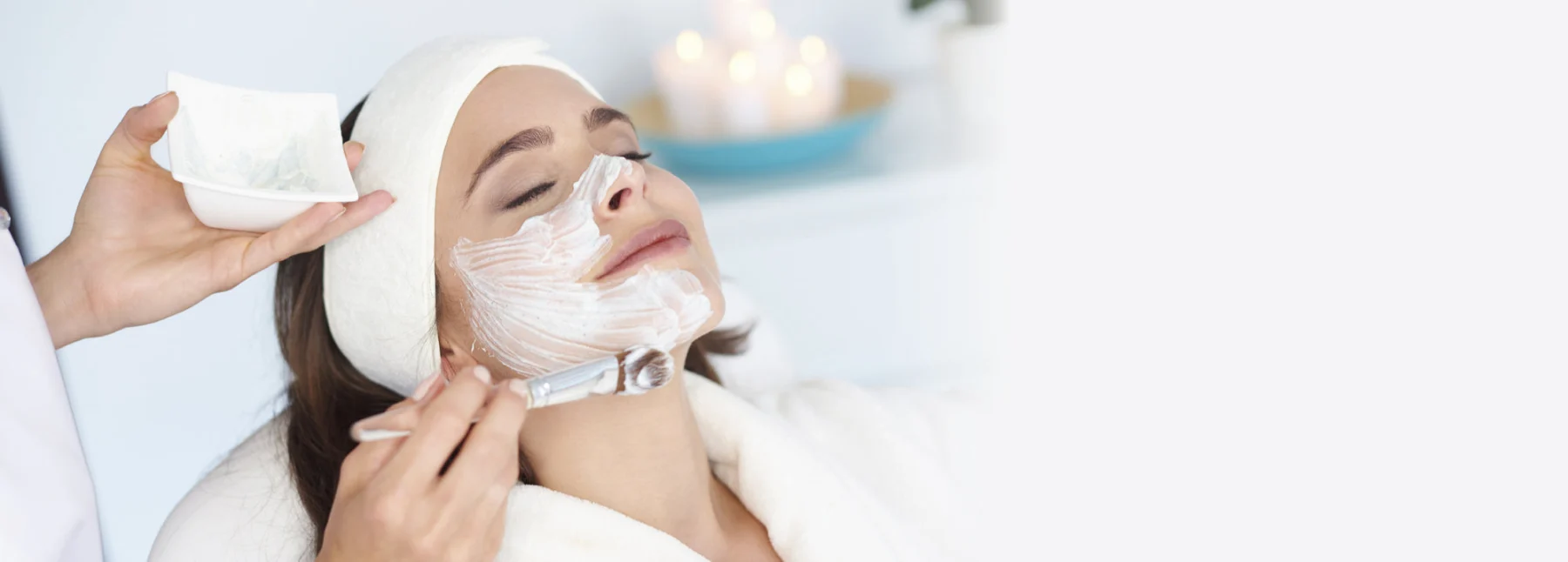 A relaxing facial treatment at Emerald Spa