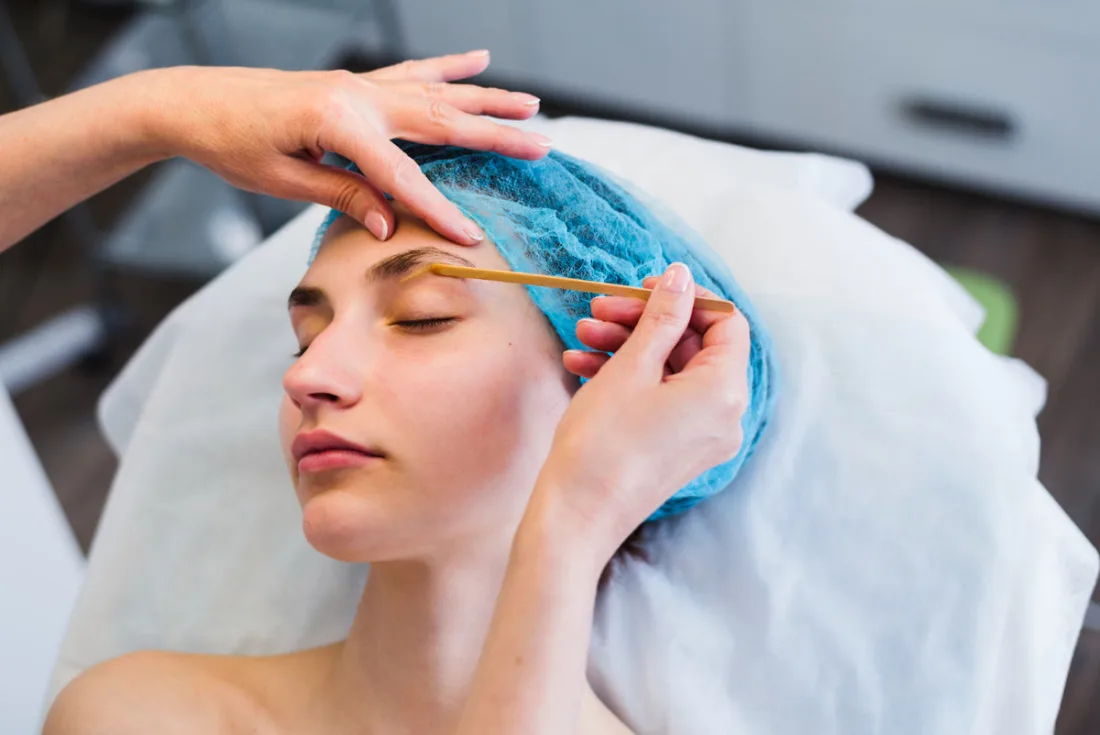 Brow Wax at Emerald Spa & Bistro in Sherwood Park